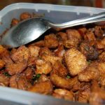 Soya chunks cooked in chilly and spices. This Soya chunks masala dry recipe is a healthy and tasty side-dish. It goes well with rice, chapathi and any Indian breads.