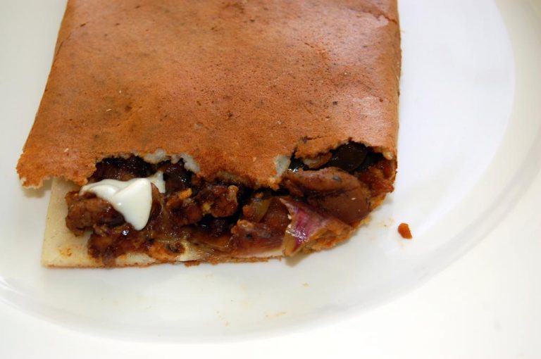 Cheese Schezwan Roll Dosa Recipe A Little Bit of Spice