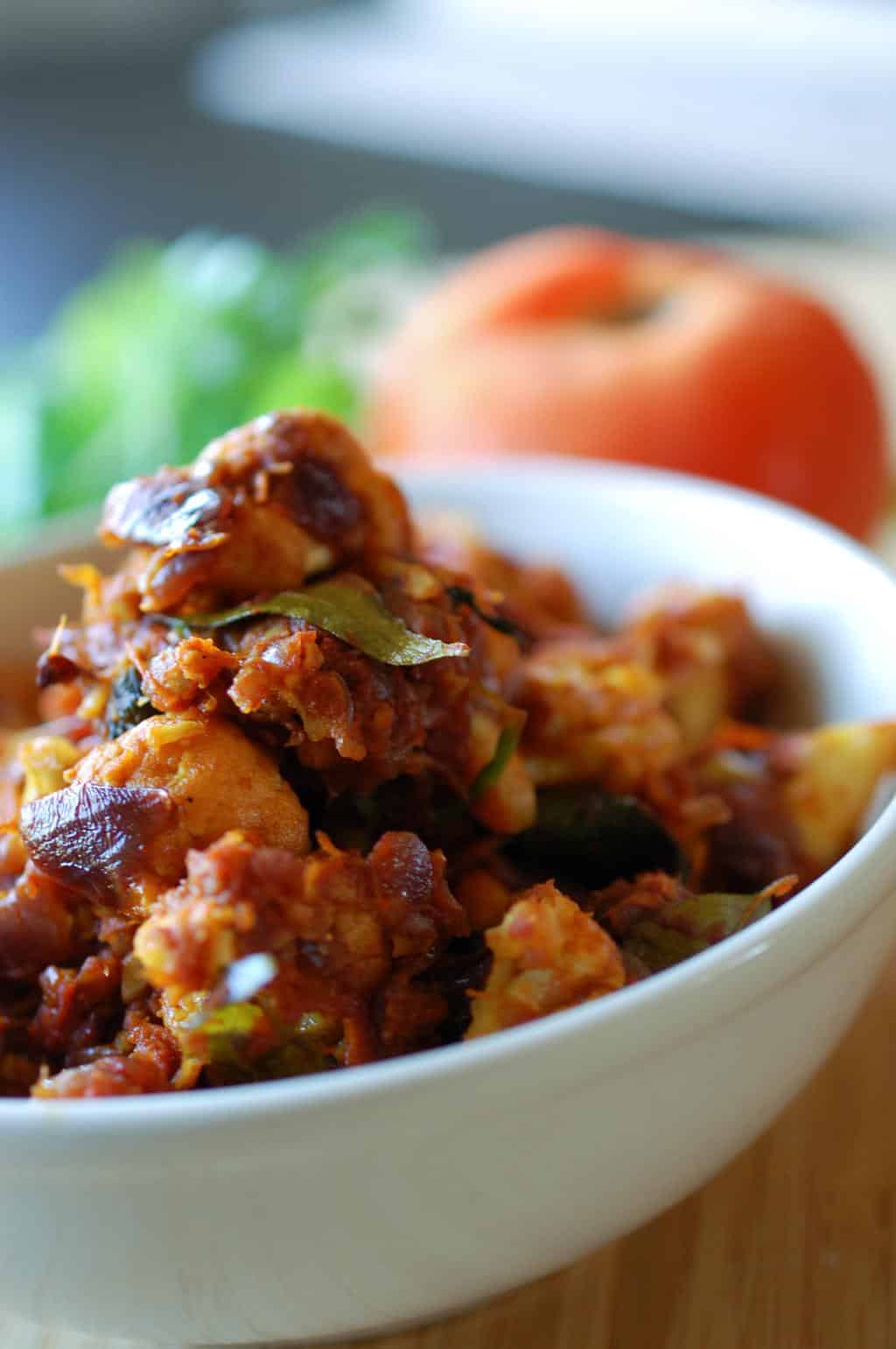 Cauliflower / Gobi masala Recipe | A Little Bit of Spice