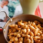 Roasted Spicy Garlic Cashew nuts