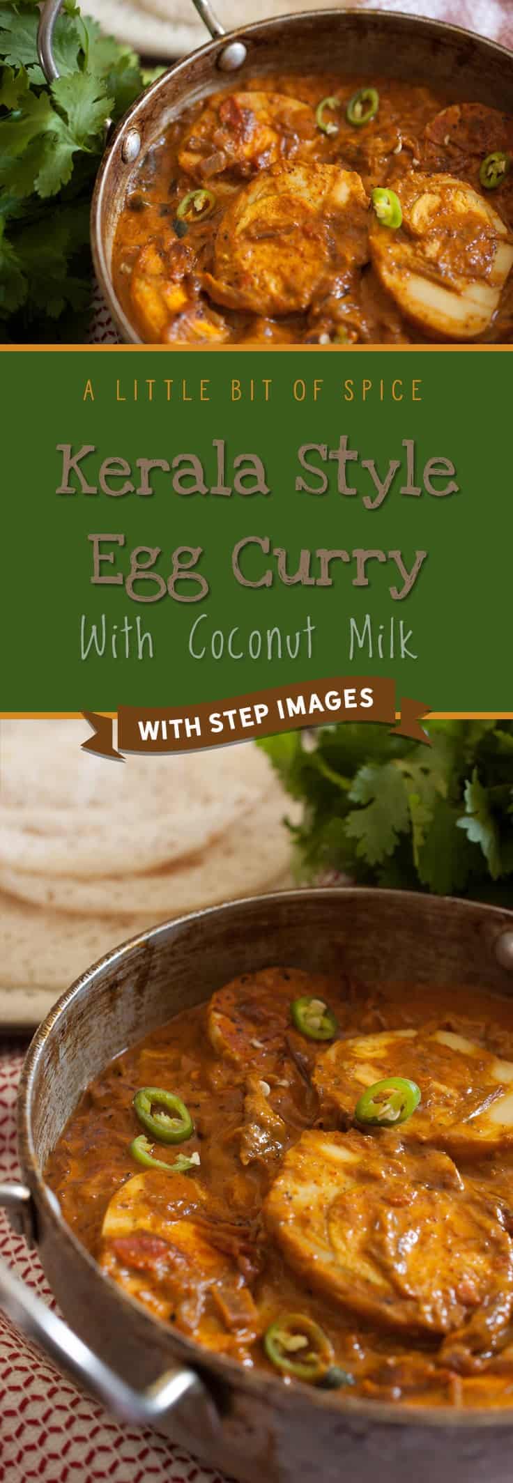 Kerala Egg Curry With Coconut Milk (Nadan Mutta Curry) Recipe | A ...