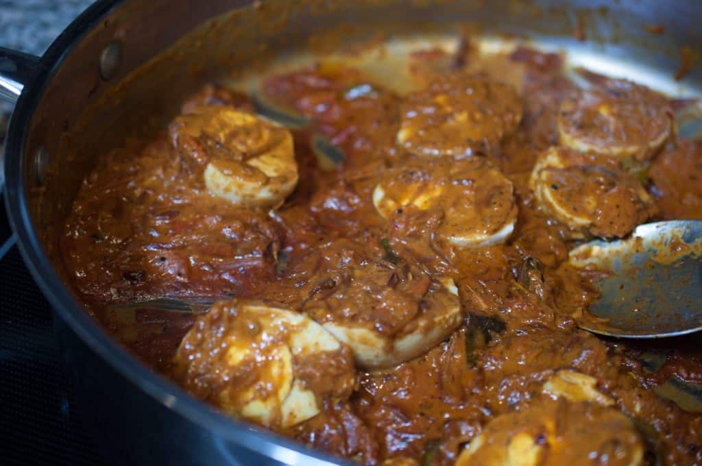 Kerala Egg Curry With Coconut Milk (Nadan Mutta Curry) Recipe A