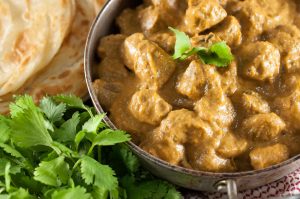 Soya chunks cooked in rich onion tomato masala gravy with spices, cashew, and cream. A healthy and tasty side dish that goes well with rice, chapathi and other Indian breads.