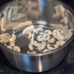 Crunchy cashew nut sprinkle. Cashew nuts toasted, mixed in caramel and then crumbled. Caramelized Cashew nut is great as topping on desserts or along with granola for breakfast.