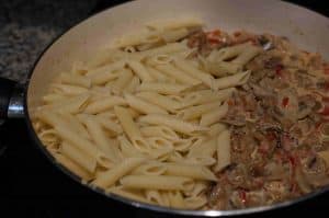 Pasta loaded with Cajun spiced chicken, shrimp, veggies, cream, and parmesan. This Creamy Cajun Chicken and Shrimp pasta recipe uses all the fresh ingredients. It's an easy pasta dish to cook from scratch.