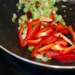 Honey Chilli Potato is a popular Indo-Chinese appetizer. Crispy Fried Potatoes cooked with spring onion and bell peppers in a sweet and spicy sauce.