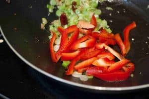 Honey Chilli Potato is a popular Indo-Chinese appetizer. Crispy Fried Potatoes cooked with spring onion and bell peppers in a sweet and spicy sauce.