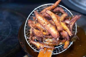 Crispy and spicy Anchovy or Kozhuva or Netholi fry. Anchovies marinated with spices and then shallow fried. A quite easy and tasty appetizer.