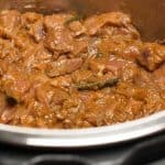 An easy peasy Instant Pot Indian beef curry recipe, well flavored with spices. An authentic Kerala style beef curry pressure cooked in an Instant Pot. It goes well with chapati, parotta/paratha, pathiri (rice bread), any rice variants ( pulao, ghee rice, regular rice), appam (rice pancake) or any other Indian breads. This curry works out well for Paleo/Gluten-free/Keto lifestyle.
