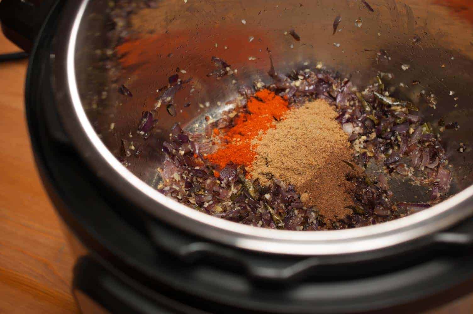 Instant Pot Indian Chicken Curry Recipe | A Little Bit of Spice