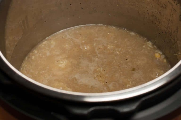 Fresh corns pressure cooked, simmered along with chicken and then drizzled with beaten egg. This classic Instant Pot Indian Sweet Corn Chicken Soup recipe is quick and easy to make, full of delicious flavor. A very popular soup in an Indo Chinese restaurant.