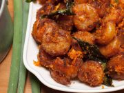 An easy and mouthwatering Prawns/Shrimp shallow fry which you can prepare in 30 minutes. This Chemmeen/Konchu fry is a great appetizer, and it also goes as a side-dish with rice. The best part is, you need just five ingredients!