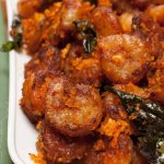 An easy and mouthwatering Prawns/Shrimp shallow fry which you can prepare in 30 minutes. This Chemmeen/Konchu fry is a great appetizer, and it also goes as a side-dish with rice. The best part is, you need just five ingredients!