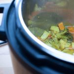 An easy and healthy mixed vegetable soup for babies, both infants, and toddlers. I introduced this cream of vegetable soup to my daughter Eva when she said goodbye to regular baby vegetable purees and started craving for more flavored food. You can start feeding this soup from 8 months onwards.