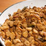 Soya chunks cooked in chilly and spices. This soya chunks masala dry / stir fry is a healthy and tasty side-dish. Goes well with rice and Indian breads.