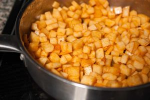 This is a very simple variation of the famous American Potato Hash. We've made it into an Indian style that all of our friends love. It is made of very simple ingredients that you have at home.