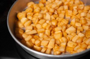 This is a very simple variation of the famous American Potato Hash. We've made it into an Indian style that all of our friends love. It is made of very simple ingredients that you have at home.