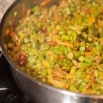 Kerala style beans stir fry with spices, ginger, and garlic. This Beans Mezhukkupuratti or Beans Olathiyathu is a quick and healthy side dish that goes well with rice.