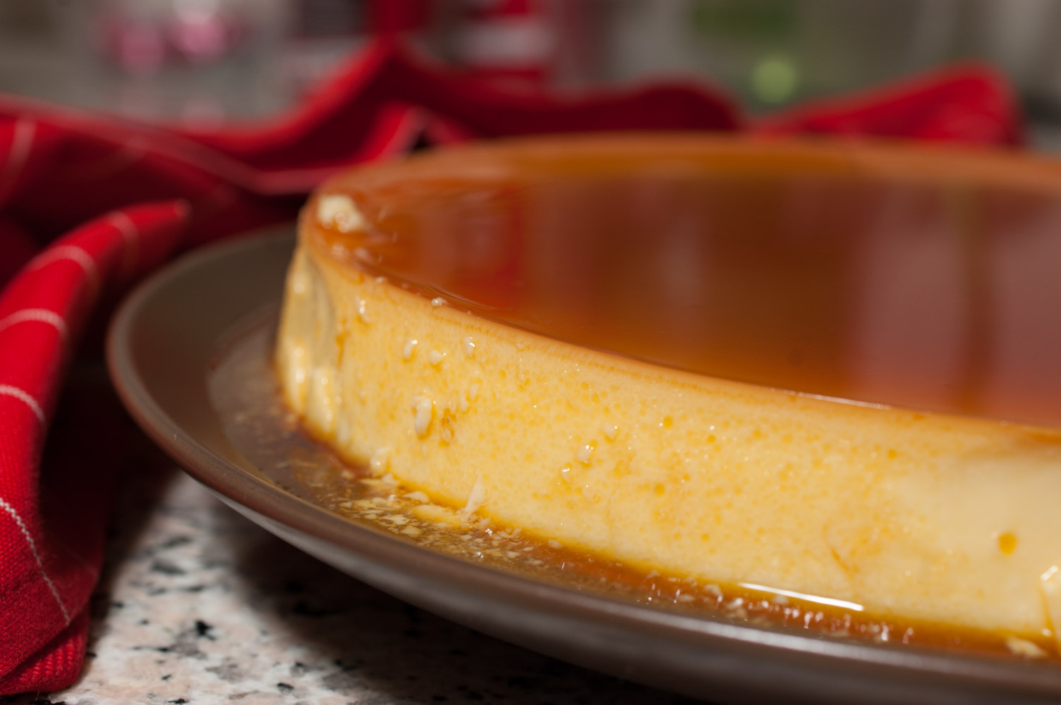 Easy Brazilian Flan With Condensed Milk