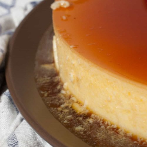 Easy Brazilian Flan with Condensed Milk Recipe A Little Bit of Spice