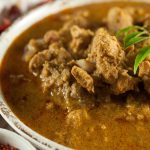 Kerala Chicken Curry with Roasted Coconut (Varutharacha Chicken Curry)