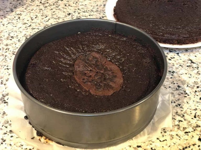 Bake the cakes for 35 to 40 minutes, until a cake tester comes out clean.
