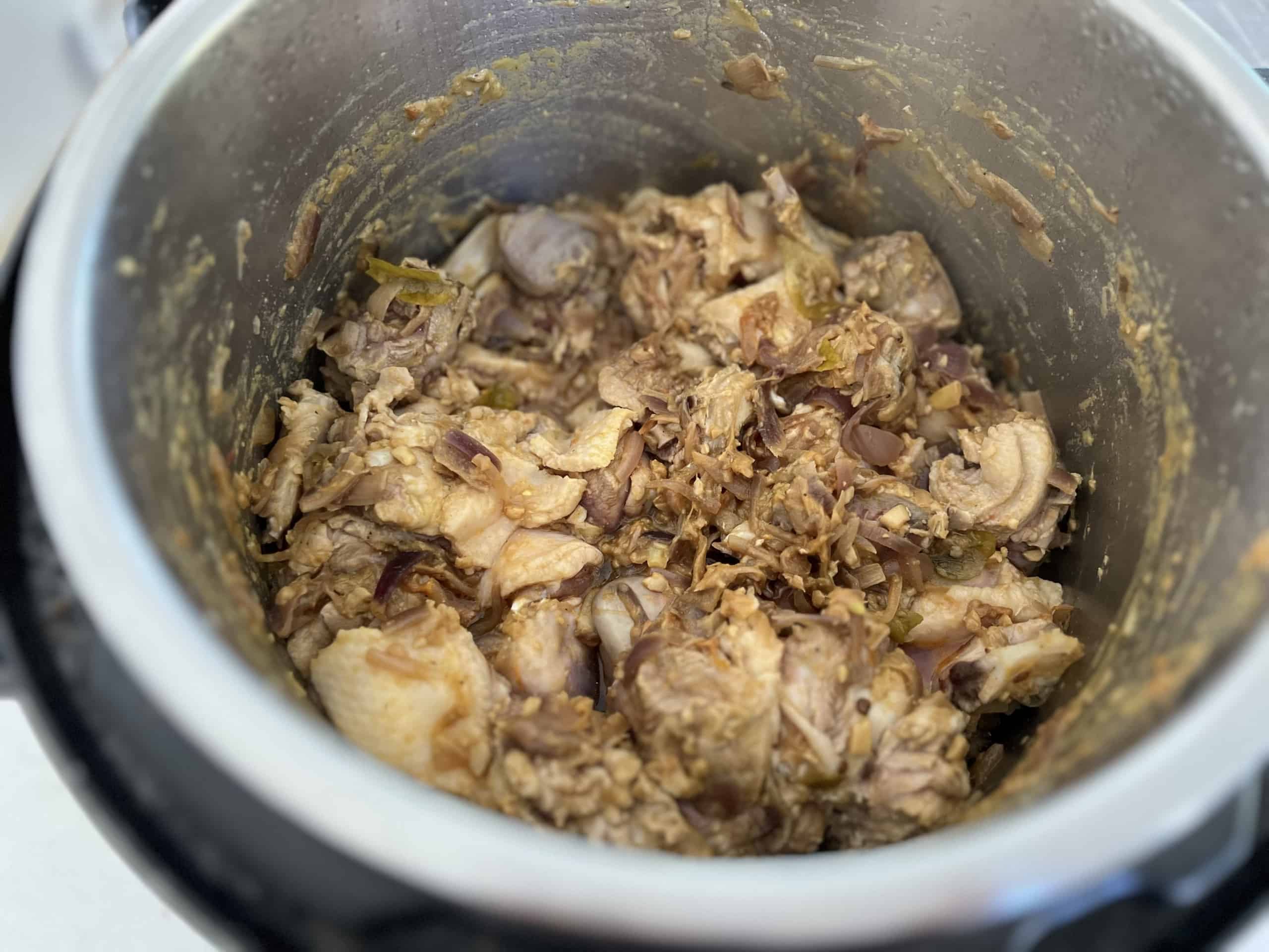 Pressure cook the duck in a regular pressure cooker or in Instant Pot